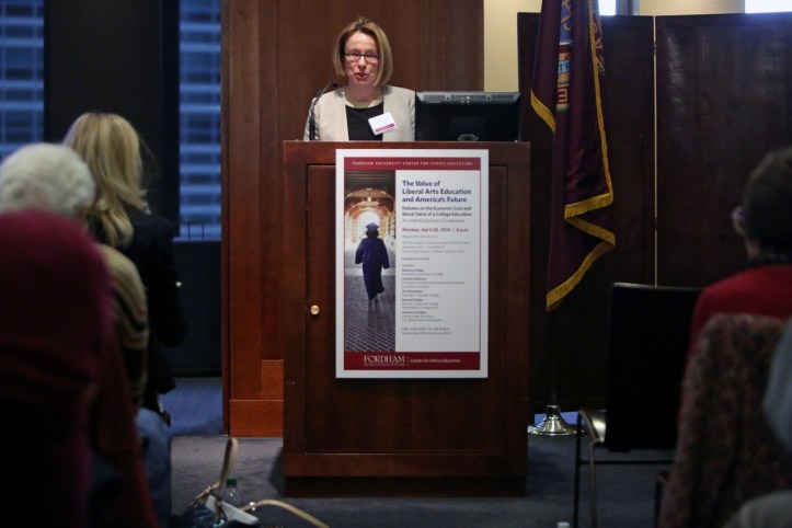 Associate Dean for Academic Programs at the Graduate School of Arts and Sciences. Photo by Bruce Gilbert