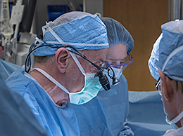 Surgical team behind the first uterus transplant in the United States, via The Cleveland Clinic.